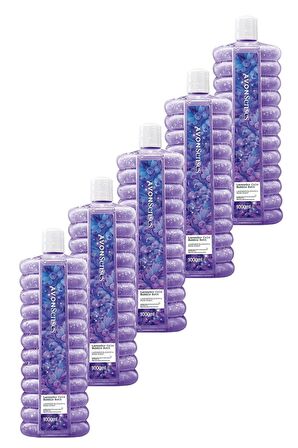 Avon Senses Lavender Calm Lavanta Kokulu Banyo Köpüğü 1000ml 5'li Set