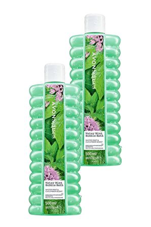 Avon Senses Water Mint Nane Salatalık Kokulu Banyo Köpüğü 500 ml 2'li Set