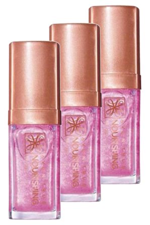 Avon True Nourishing Dudak Yağı 7 ml Shimmering Petal 3'lü Set