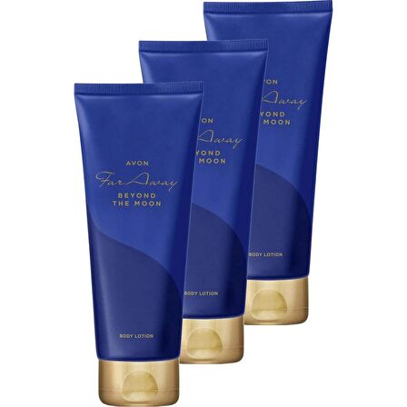 Avon Far Away Beyond The Moon Vücut Losyonu 125 ml 3'lü Set