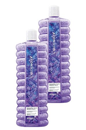 Avon Senses Lavender Calm Lavanta Kokulu Banyo Köpüğü 1000ml 2'li Set