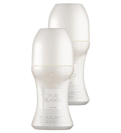 Avon Pur Blanca Kadın Rollon 50 ml. İkili Set