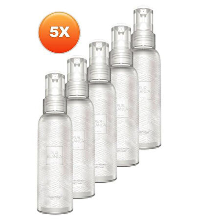 Avon Pur Blanca Kadın Vücut Spreyi 100 ml. Beşli Set