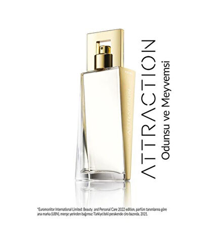 Avon Attraction Kadın Parfüm Edp 50 ml. Üçlü Set