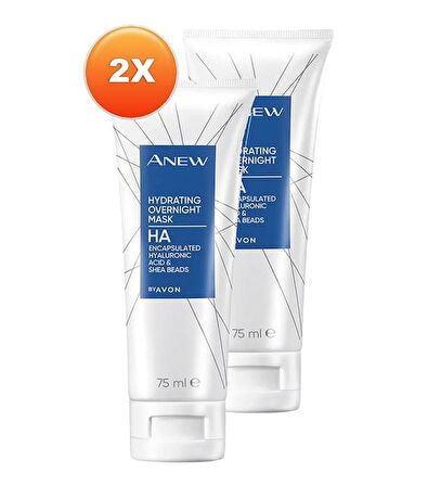 Avon Anew Nemlendirici Gece Maskesi 75 ml. İkili Set