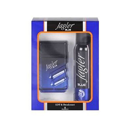 Jagler Blue Erkek Parfüm Seti Edt 90 ml + 150 ml Deodorant