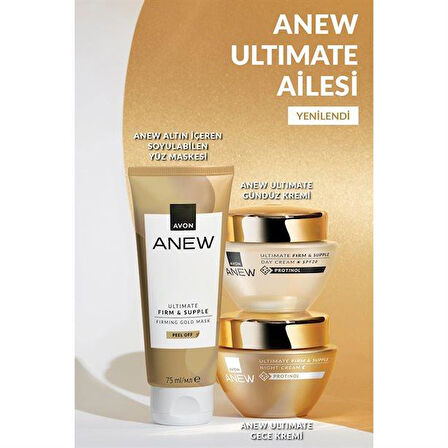 Avon Anew Ultimate Firm And Supple Altın Maske 75 ml