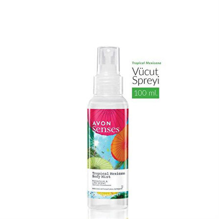 Avon Senses Tropical Mexicana Vücut Spreyi 100 ml