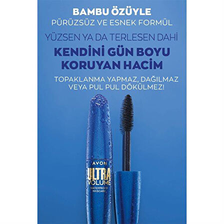 Avon Ultra Volume Suya Dayanıklı Maskara Brown Black