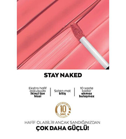 Avon Power Stay Liquid Stain Ruj Stay Naked