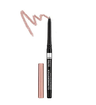 Avon Ultra Colour Glimmerstick Asansörlü Metalik Göz Kalemi Rose Quartz