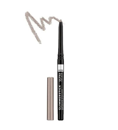 Avon Ultra Colour Glimmerstick Asansörlü Metalik Göz Kalemi Gunmetal