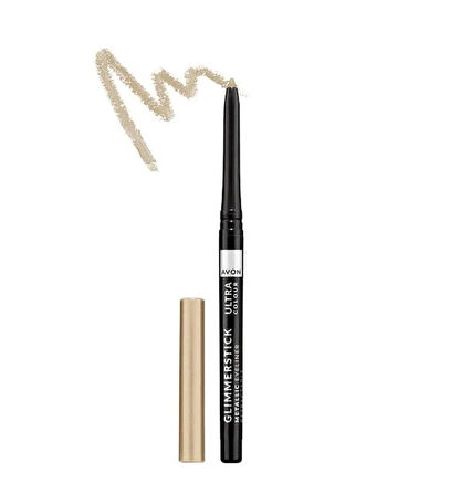 Avon Ultra Colour Glimmerstick Asansörlü Metalik Göz Kalemi Goldmine