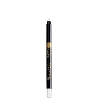 Avon Power Stay Jel Eyeliner White