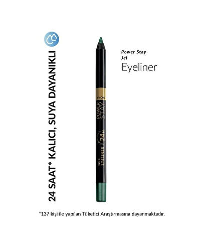 Avon Power Stay Jel Eyeliner Going Green