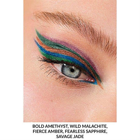 Avon Glimmersticks Asansörlü Açılıp Kapanabilen Bold Göz Kalemi Savage Jade