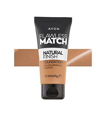 Avon Flawless Match Natural Likit Fondöten Spf20 30 Ml. Creamy Natural 230N