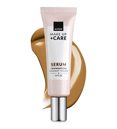 Avon Make Up Care 3’ü 1 Arada Serum Fondöten 30ml. 355G Light Caramel