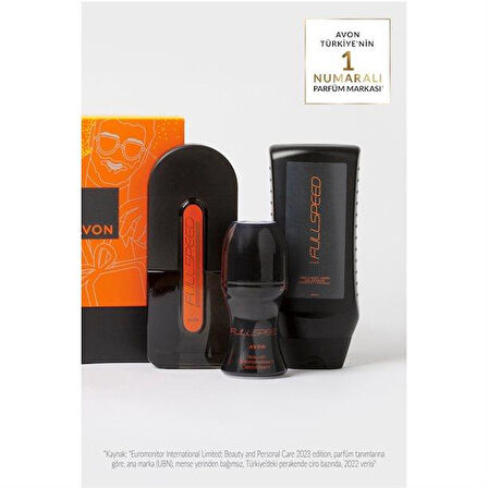 Avon Full Speed 75ml EDT Erkek Parfüm Hediye Seti