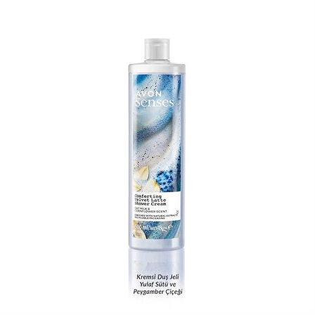 Avon Senses Comforting Velvet Latte Kremsi Duş Jeli 500ml