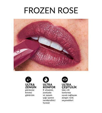 Avon Ultra Kremsi Ruj Frozen Rose