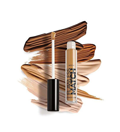 Avon Flawless Match Liquid Likit Kapatıcı 51G Golden Deep