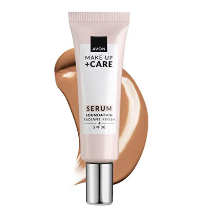 Avon Make Up + Care Serum Fondöten SPF30 - 330P Honey Beige