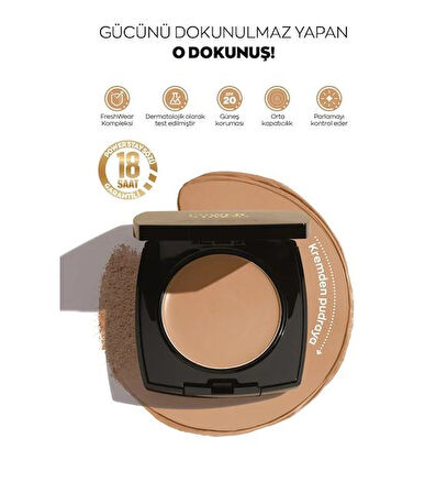Avon Power Stay Pata Krem Fondöten SPF20 245N Natural Beige