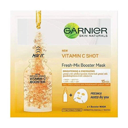 Garnier Fresh Mix Vitamin C Serum Yaprak Maske 33g