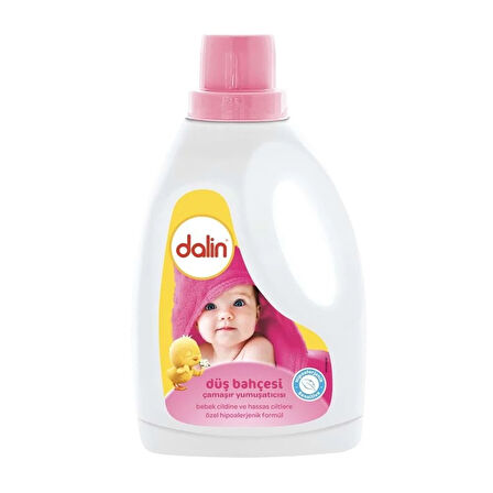 Dalin Sıvı Çamaşır Yumuşatıcısı Düş Bahçesi 1500ml. Üçlü Set