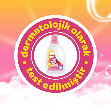 Dalin Sıvı Çamaşır Yumuşatıcısı Düş Bahçesi 1500ml. Üçlü Set