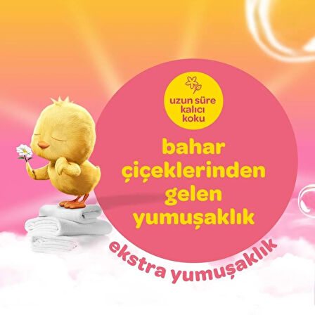 Dalin Sıvı Çamaşır Yumuşatıcısı Bahar Ninnisi 1500ML. Üçlü Set