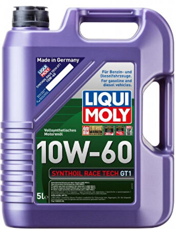 Synthoil Race Tech GT1 10W-60 Motor Yağı (5 Litre)