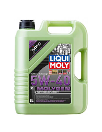 Molygen New Generation 5W-40 Motor Yağı (5 Litre)