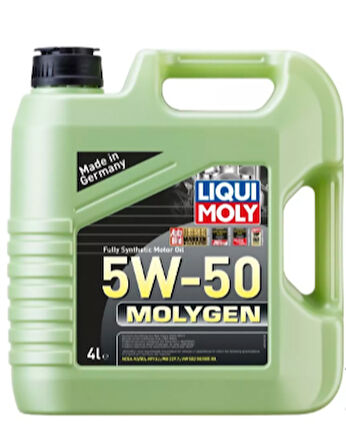 Molygen New Generation 5W-50 Motor Yağı (4 Litre)