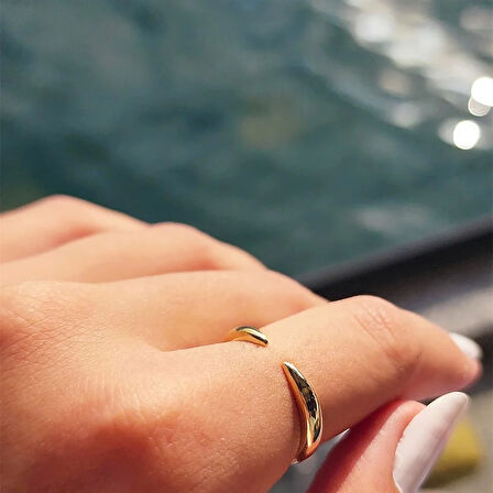 Gümüş Yüzük - Energy Şans Ve Denge 925 Ayar Gümüş Yüzük