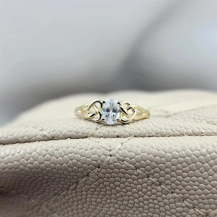 Gümüş Yüzük - 0.60 Karat Pırlanta Möntörü Swarovski Taşlı Tasarım 925 Ayar Gümüş Evlilik Yüzüğü