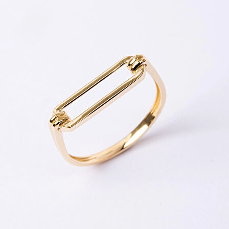 Gümüş Yüzük - Taşsız Modern Tasarım 925 Ayar Gümüş Yüzük