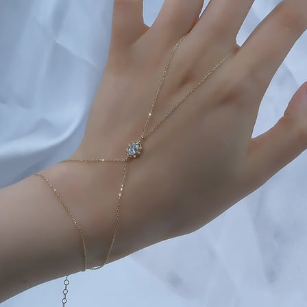 Gümüş Şahmeran- Vintage Zirkon Taşlı 925 Ayar Tasarım Gümüş Şahmeran 