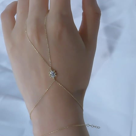 Gümüş Şahmeran- Vintage Zirkon Taşlı 925 Ayar Tasarım Gümüş Şahmeran 