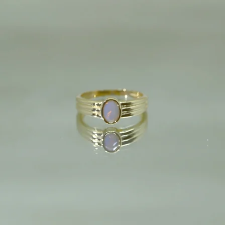 Ajda yüzük Pembe Quartz Yüzük 925 Ayar 1,00 ct Gümüş Yüzük