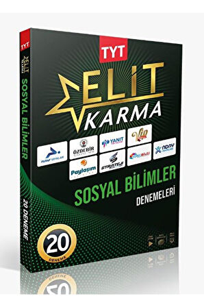 Elit Karma Tyt Sosyal Bilimler 20 Branş Deneme / Kolektif / Paraf Yayınları