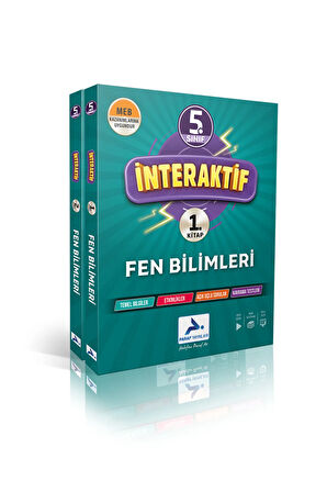 Paraf 5.Sınıf İnteraktif Fen Bilimleri Çalışma Kitabı