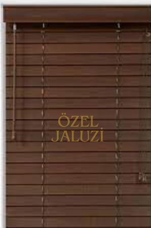 KAHVERENGİ 50 MM Ahşap  Jaluzi