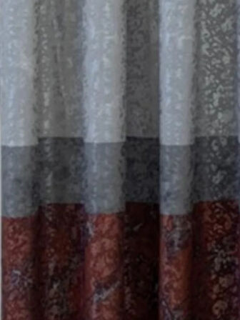 Kiremit Pano Fon 1/2,50  Sık Pile Fon Perde  DJ18287-813