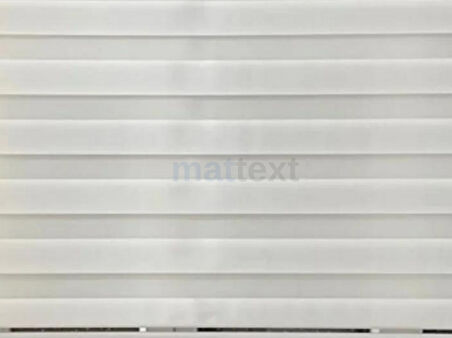 Beyaz Bambu  Zebra Perde 