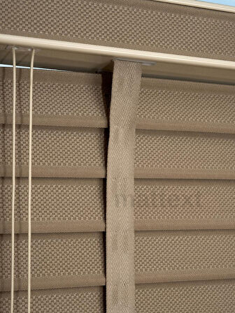 Sütlü Kahverengi Kumaş Jaluzi