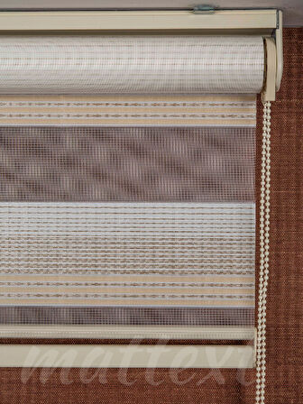 Krem modern  Zebra Perde  Byz3020