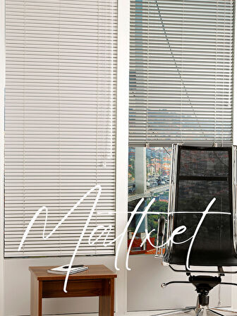 Gri Alüminyum Jaluzi Perde - 25m