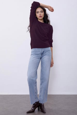 Mürdüm Bisiklet Yaka İtalyan Reglan Kazak SWK4303MÜ